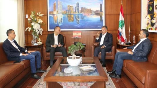 MP Sleiman visits GS’s Ibrahim over general situation