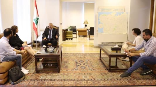 Beirut Governor discusses with UNDP delegation solid waste file, repercussions