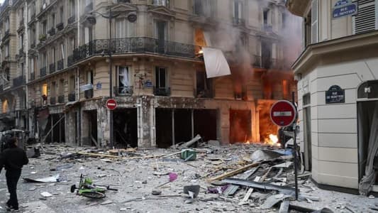 12 جريحاً في انفجار باريس 5 منهم جروحهم خطيرة
