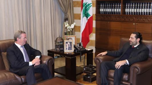 الحريري استقبل وزير الدفاع الاسترالي وسفير الجزائر وخالد ضاهر
