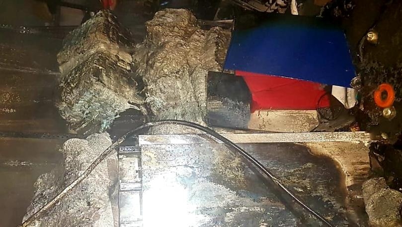 جريحان بحريق داخل غرفة الكهرباء في مدرسة
