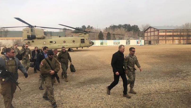 Acting Pentagon chief lands in Afghanistan, supports Kabul role in peace talks