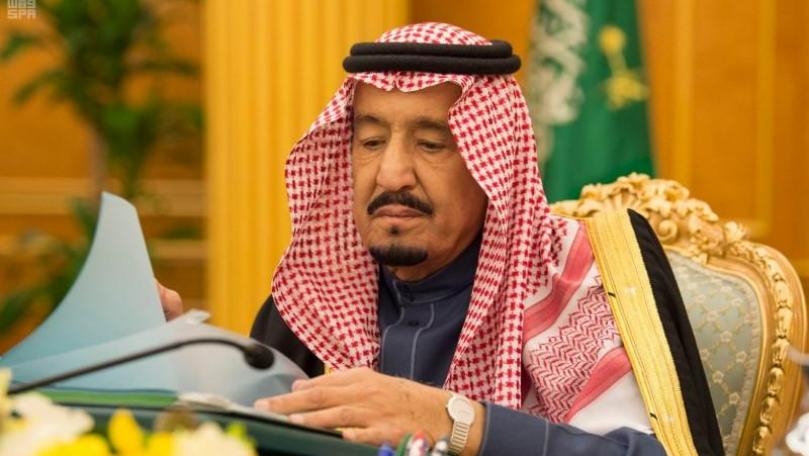 Saudi king reaffirms support for Palestinian state