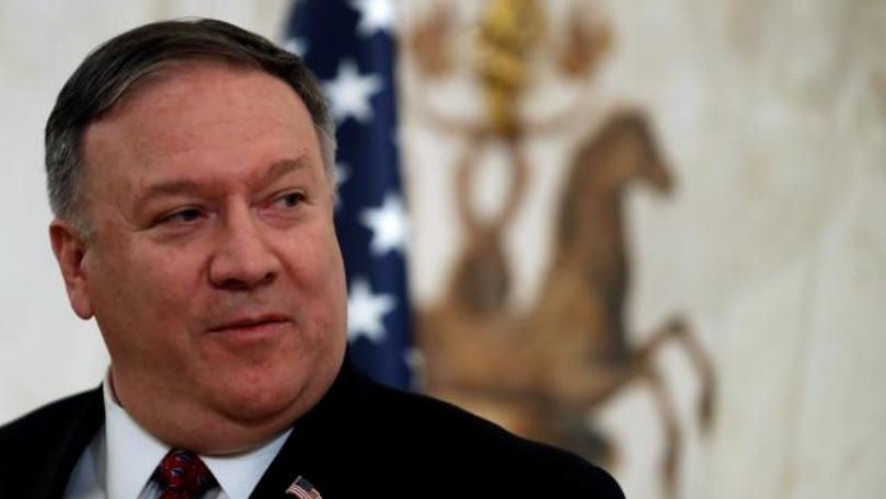 Pompeo meets EU's top diplomat after Pence's Iran accusations