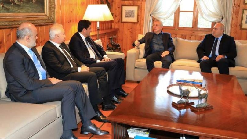 Frangieh meets LF delegation