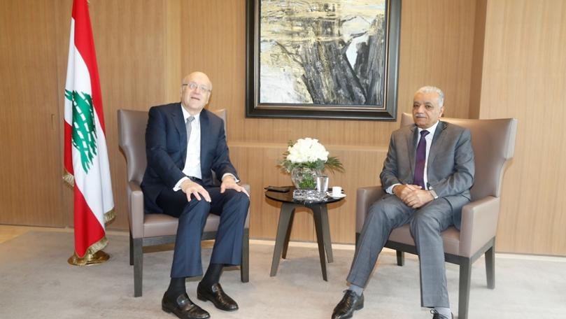 Mikati meets Ambassador of Iraq