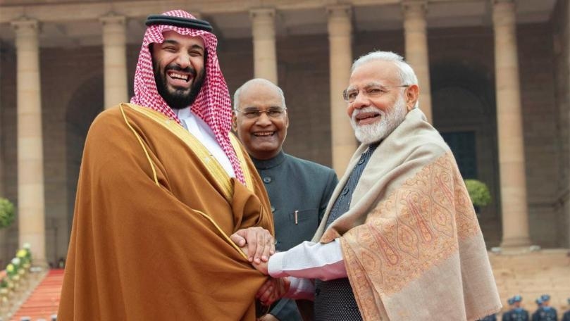 ولي العهد السعودي: الإرهاب مصدر قلق مشترك مع الهند وسنتبادل معلومات المخابرات