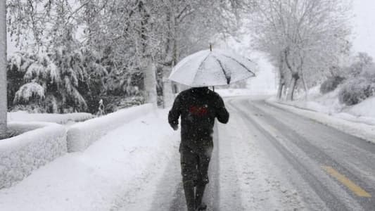 هل بانتظار لبنان المزيد من الثلوج هذا الاسبوع؟