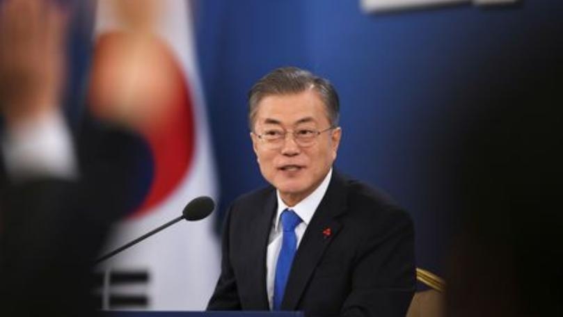 South Korea's Moon offers to resume cooperation with North Korea to help denuclearization