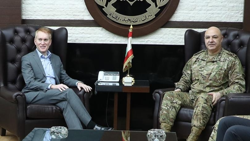 Army Commander meets with US Senator Lankford