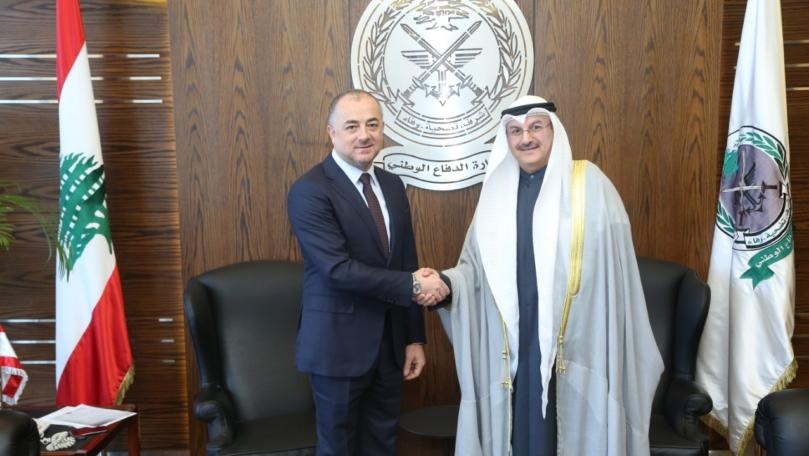 بو صعب عرض مع سفيري أرمينيا والكويت لسبل تعزيز العلاقات 