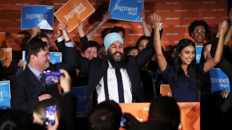 Left-leaning Canada opposition leader wins parliamentary seat