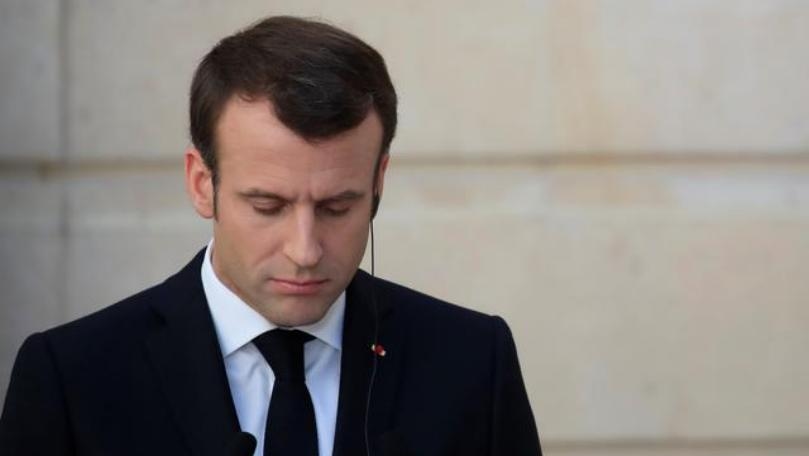 France's Macron says Britain would have to justify delaying Brexit