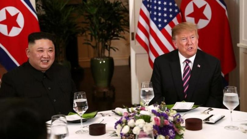 White House excludes reporters from Trump-Kim dinner after they asked questions