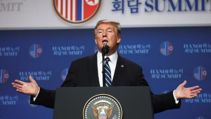 Trump says he walked from deal with Kim over North Korean sanction demands