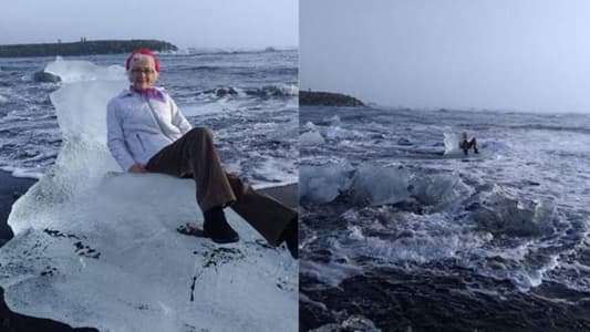 Grandmother Swept Out to Sea After Posing for Photo on Iceberg Throne