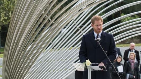 Prince Harry unveils British memorial to victims of Tunisian attacks