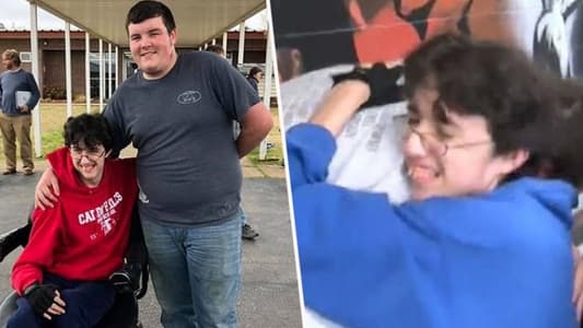 Teen Saves for 2 Years to Buy His Friend an Electric Wheelchair