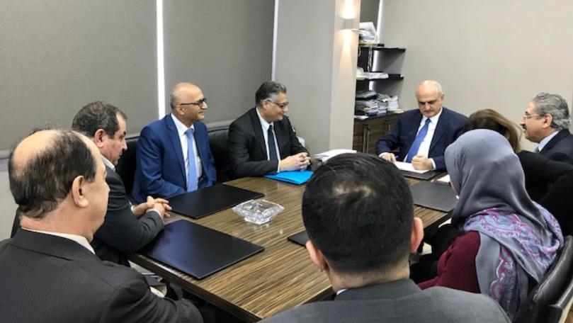 Finance Minister meets IMF delegation, LU President
