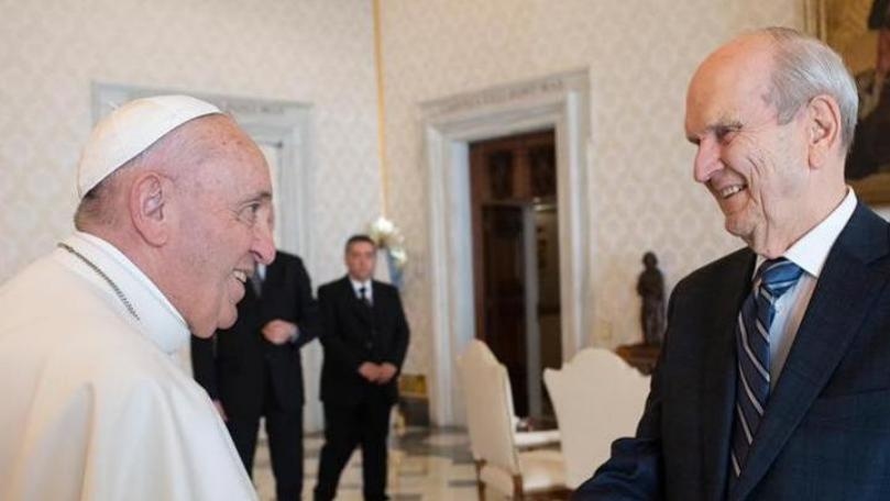 Pope Francis and Mormon President Meet for the First Time in History