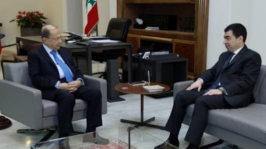 Aoun meets Abi Khalil