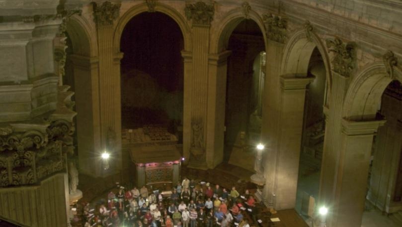 Paris' historic Saint-Sulpice church briefly catches fire, nobody hurt