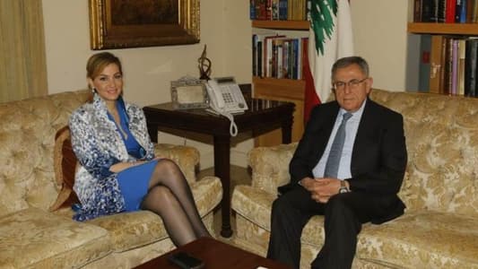 Siniora meets Tunisian Ambassador
