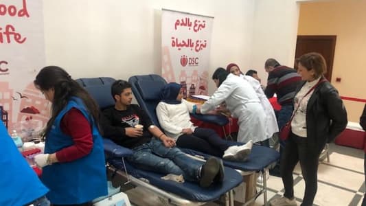 حملة تبرّع بالدم في الضنية تحضيراً لبنك دم في المنطقة