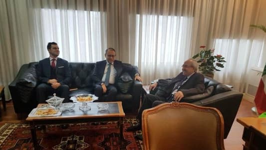 Serhan discusses judicial cooperation with foreign diplomats