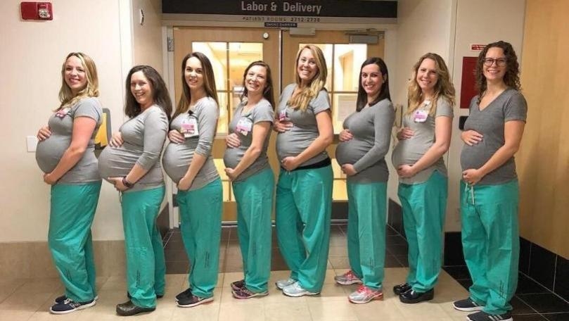 9 Nurses in the Same Labor Unit Are All Due at the Same Time