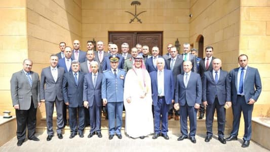 Bukhari hosts ceremony in honor of Lebanese officers who completed training courses in KSA