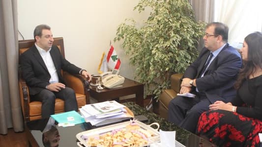 Abu Faour meets French ambassador