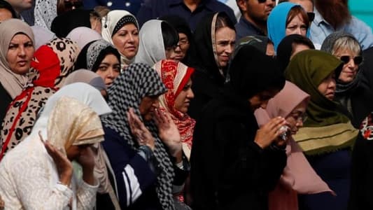 مراسم تأبين لضحايا الهجوم على مسجدين في نيوزيلندا 