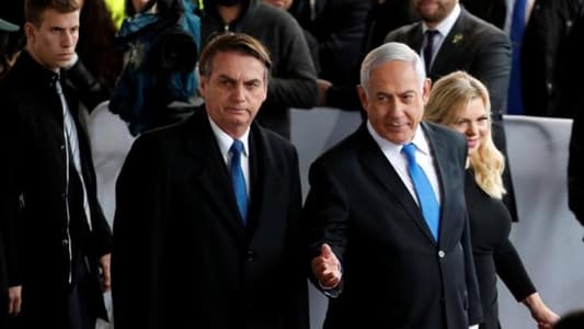 Brazil's Bolsonaro begins Israel visit with embassy decision pending