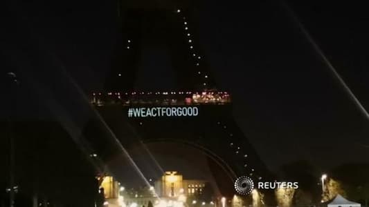 Eiffel Tower goes dark for Earth Hour