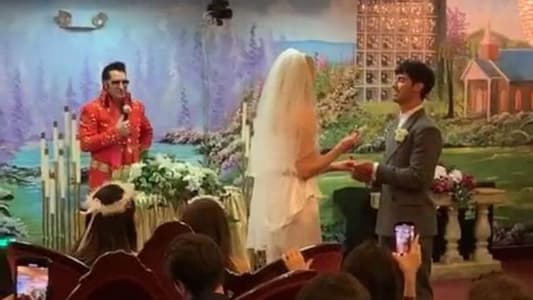 Watch: Sophie Turner and Joe Jonas "Marry" in Surprise Las Vegas Ceremony