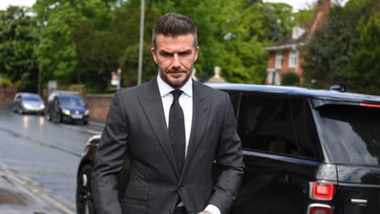 David Beckham Banned From Driving After Using Phone at Wheel