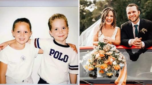 Preschool Sweethearts Reconnect, Marry and Recreate Their 'First Date' Photo