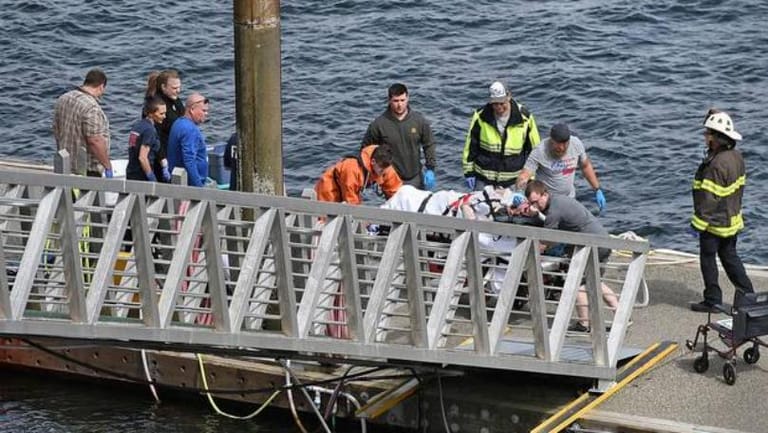 At least 4 dead in mid-air seaplane crash in Alaska, but 10 survive