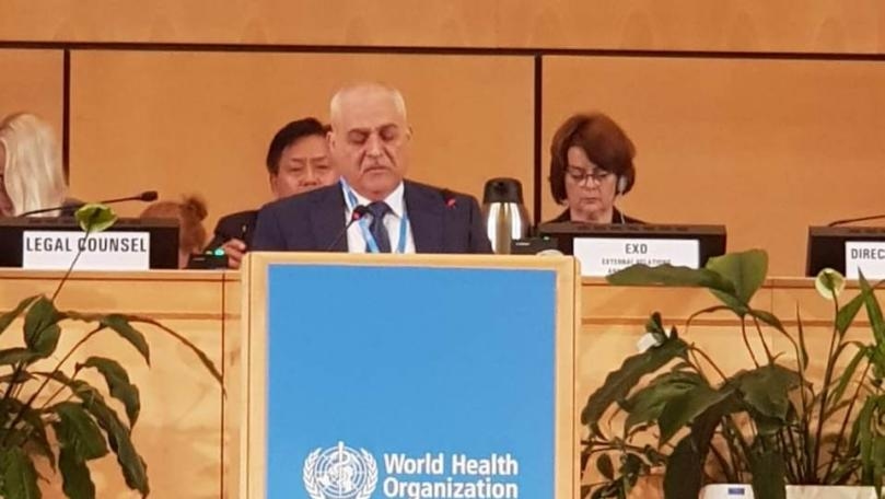 Jabak addresses WHO, shares fear of Lebanon's inability to ensure refugee health services 