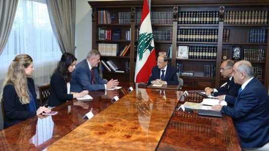 Aoun meets Kubis