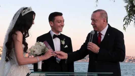 Arsenal Star Ozil Gets Married in Istanbul With Erdogan as Best Man