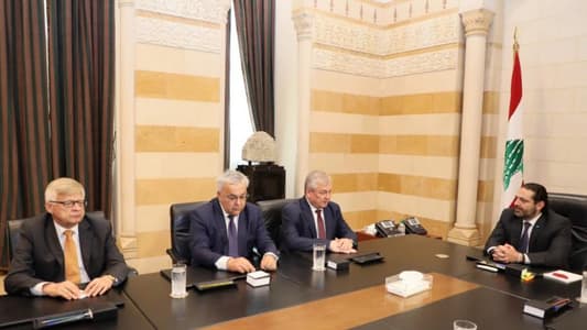 Hariri receives Russian envoy for Syria