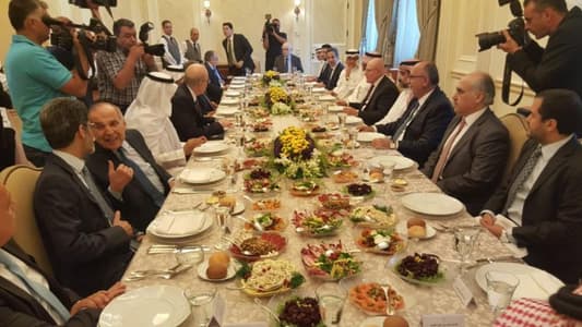 Bukhari hosts luncheon banquet for Saudi Shura Council delegation and Lebanese Saudi Parliamentary Friendship Committee
