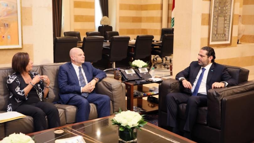 Hariri receives Cordone