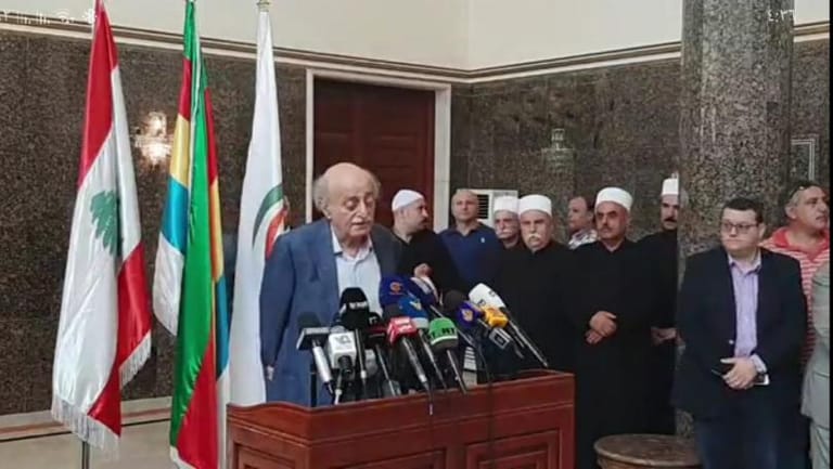 جنبلاط: "يطوّل بالو علينا جبران"... ولي طلب من عون