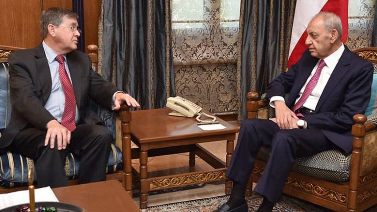 بري التقى ساترفيلد: "هيدا مش وارد عنّا أبداً"