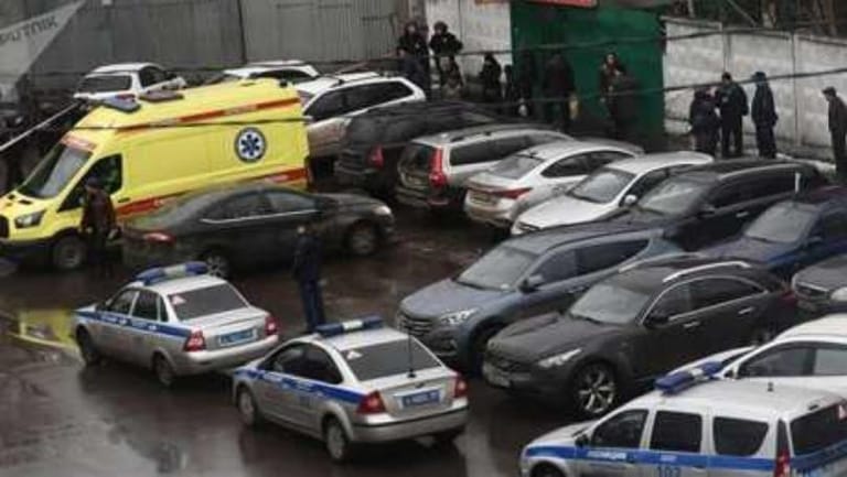 انفجار شاحنة لنقل الوقود في روسيا