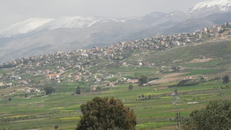 العثور على قذيفة هاون في الخيام 