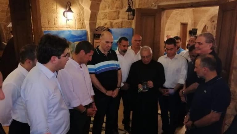 العبسي في ضيافة باسيل والبترون